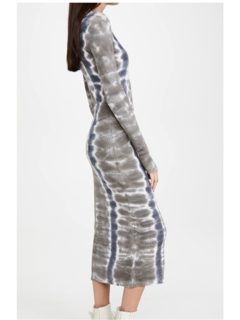 Young Fabulous & Broke Dax Tie Dye Maxi Bodycon Dress Size Large - Picture 2 of 6